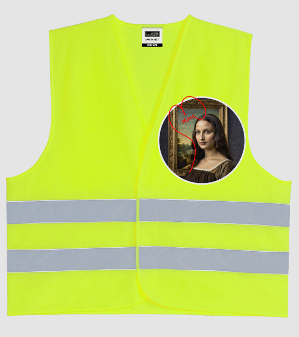  minta neonsárga pólón